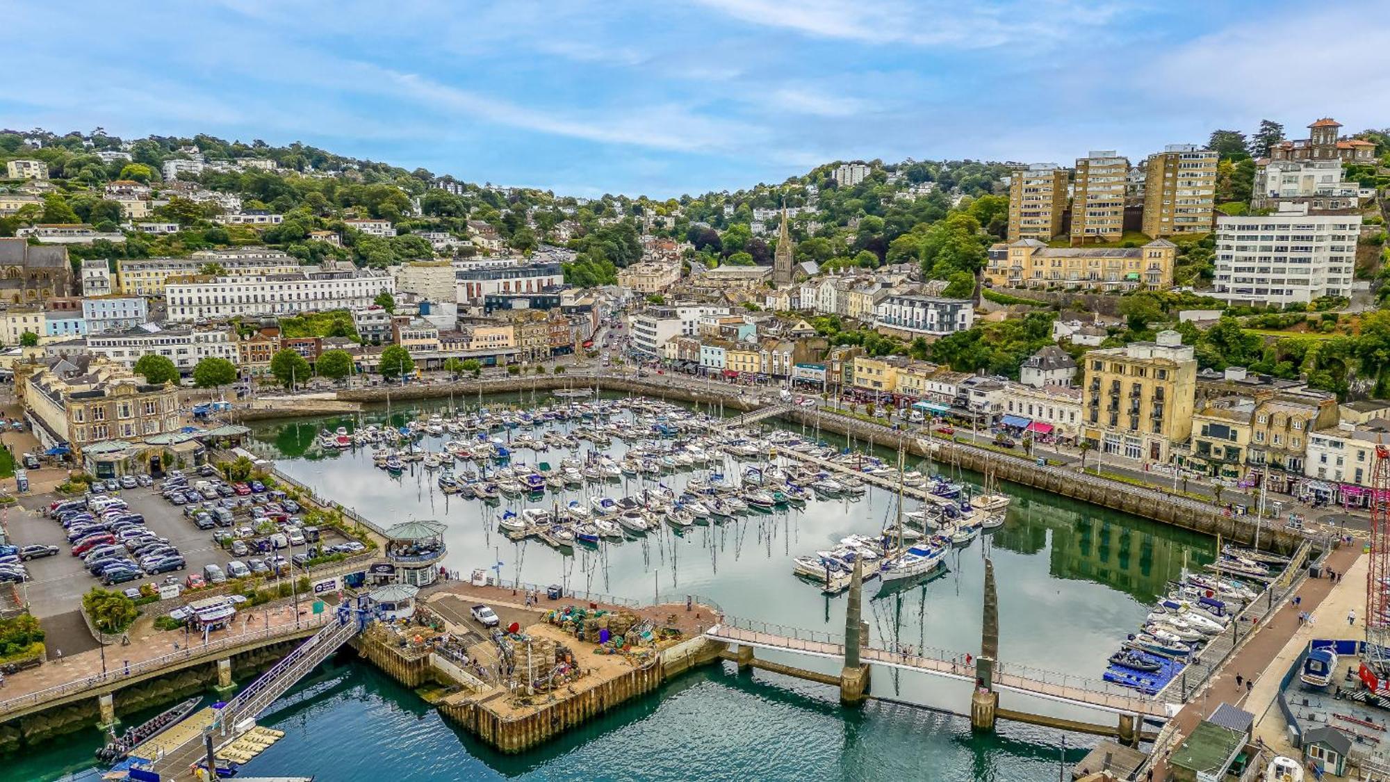 The Boathouse - Panoramic Sea View Retreat, Near Town, Marina & Beach, With Parking Torquay Exteriör bild